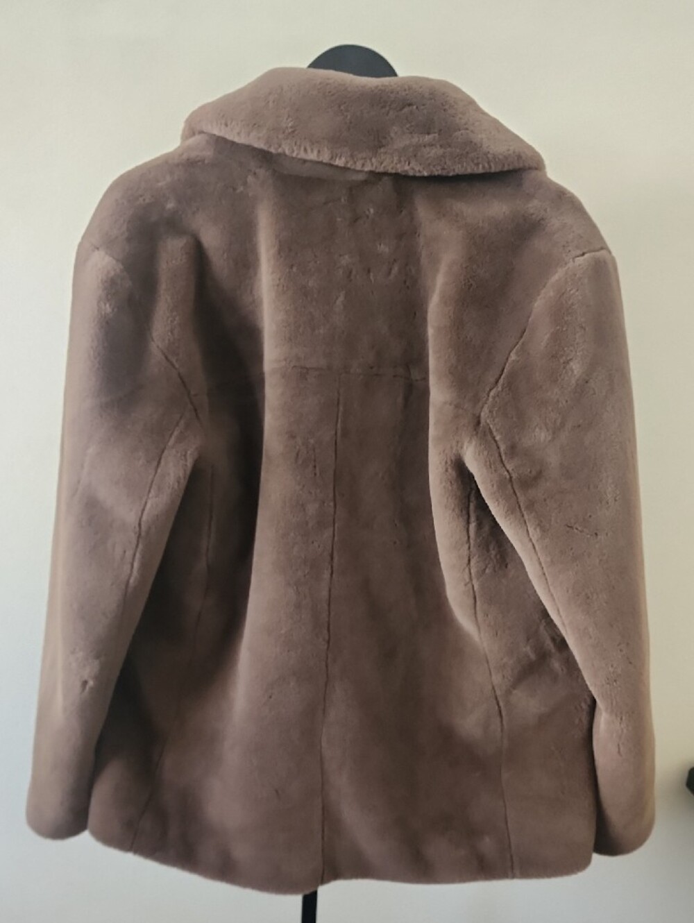 Velvet by Graham & Spencer Brown Faux Fur Teddy Jacket Coat - Picture 6 of 11